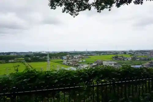 水戸八幡宮の景色