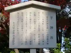 羊神社の歴史