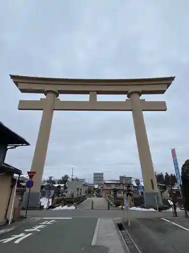 櫻山八幡宮の鳥居