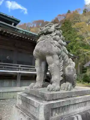 函館八幡宮の狛犬