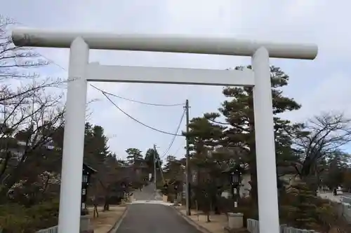 開成山大神宮の鳥居