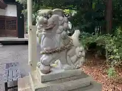 対面石八幡神社の狛犬