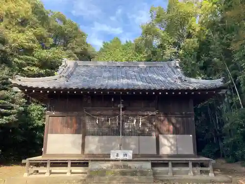 久伊豆神社の本殿