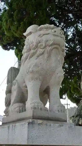 玉比咩神社の狛犬