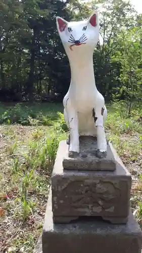 樽岸稲荷神社の狛犬