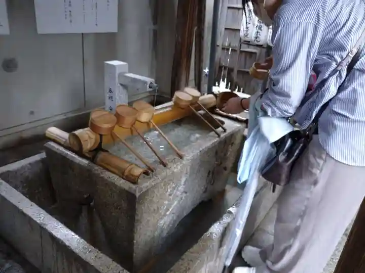 御金神社の手水舎