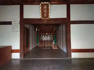 内外神明社の本殿・本堂