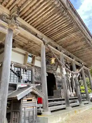 鵜鳥神社の本殿・本堂