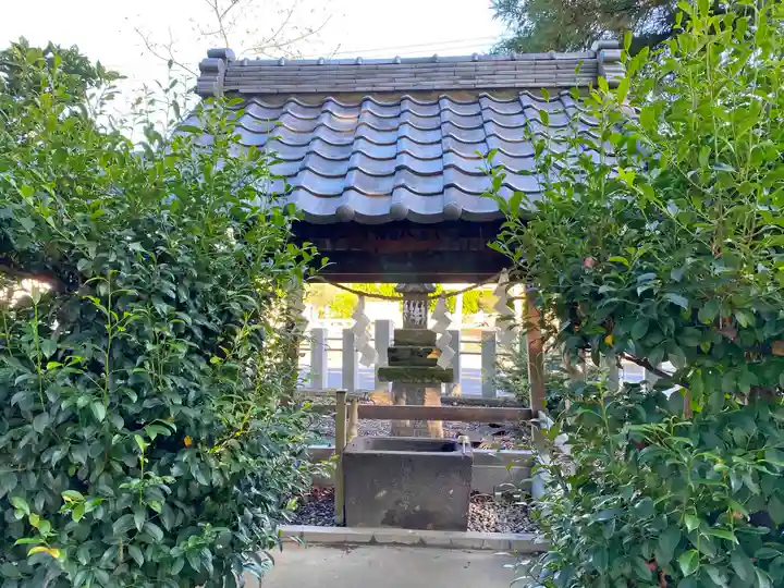 宗任神社の手水舎