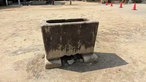 子鍬倉神社の手水舎