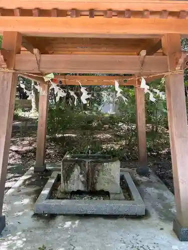 諏訪八幡神社の手水舎
