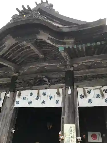 大神山神社奥宮の本殿