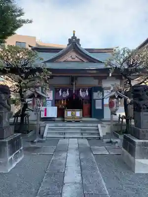 穏田神社の本殿・本堂
