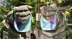 菊田神社の狛犬