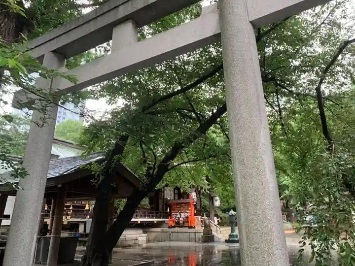 熊野神社の鳥居