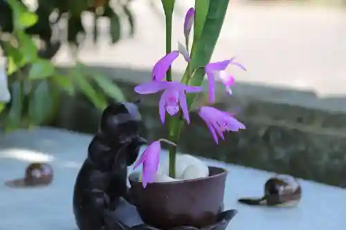 開成山大神宮の手水舎