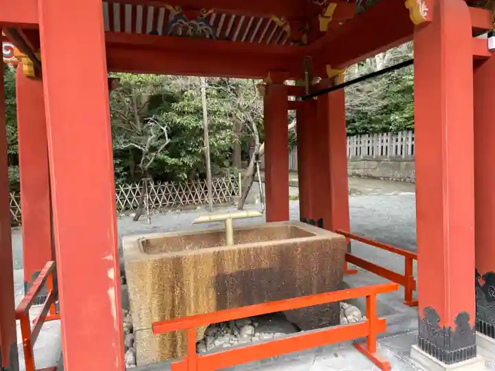 鶴岡八幡宮の手水舎