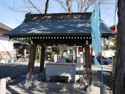 正ノ木稲荷 稲積神社の手水舎