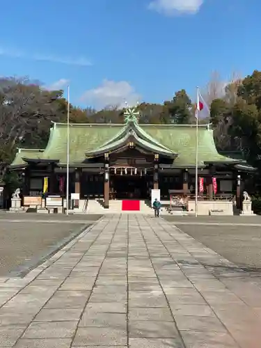 大阪護國神社の本殿