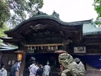三国神社の本殿・本堂