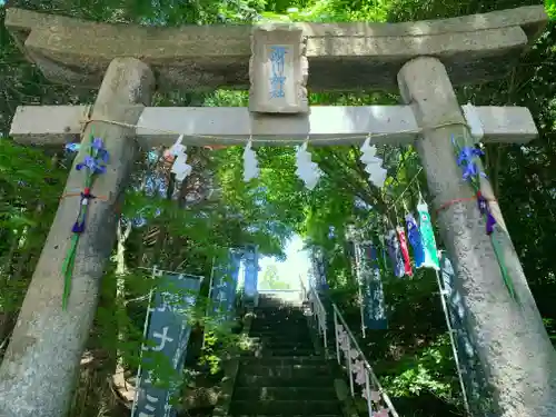 滑川神社 - 仕事と子どもの守り神の鳥居