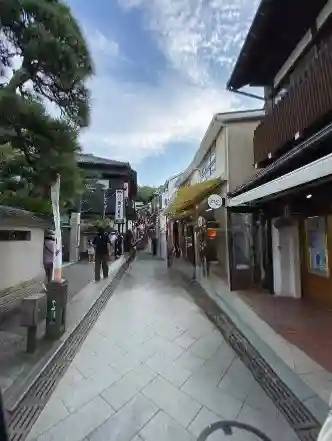 江島神社の景色