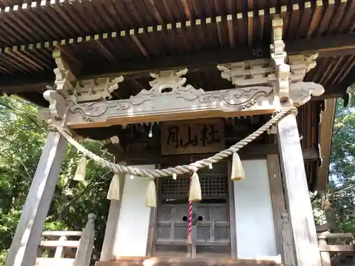 月山神社の本殿