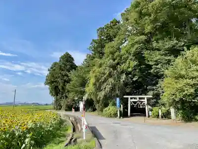下野 星宮神社の鳥居