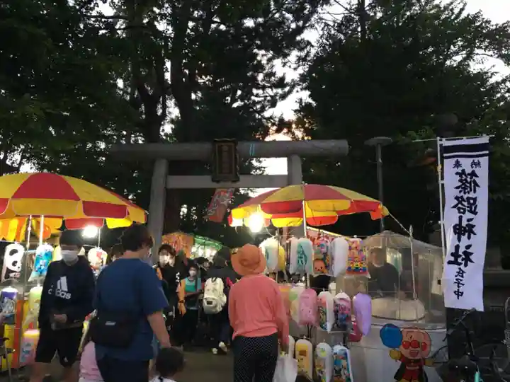 篠路神社の鳥居