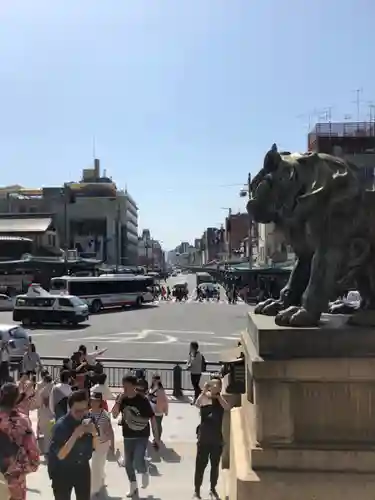 八坂神社(祇園さん)の狛犬