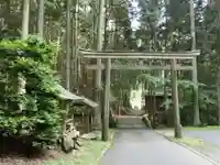 江文神社の鳥居
