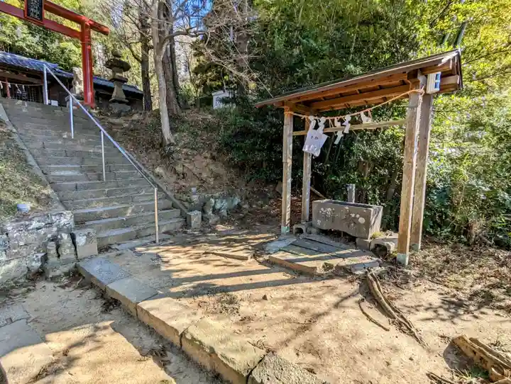 愛宕神社の手水舎