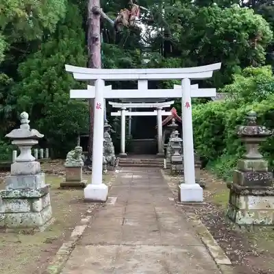 素鵞熊野神社の鳥居