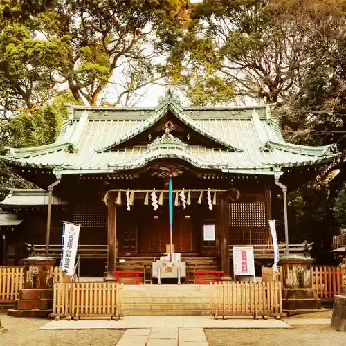 代々木八幡宮の本殿・本堂