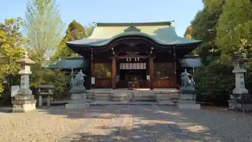 溝旗神社（肇國神社）の本殿