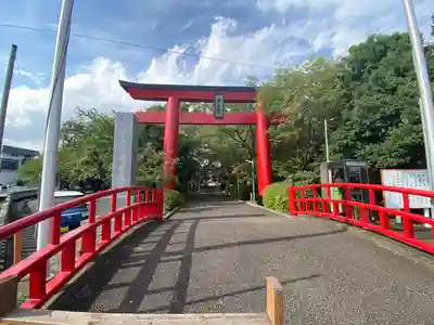 米之宮浅間神社の鳥居