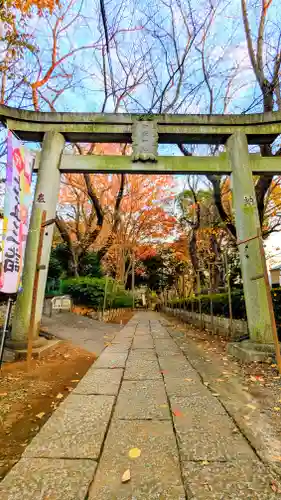 前原御嶽神社の鳥居