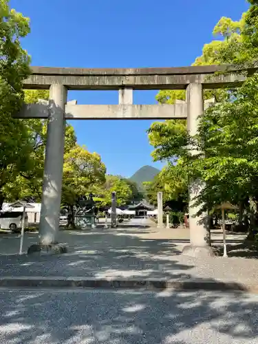 讃岐宮 香川縣護國神社の鳥居