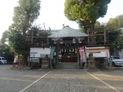 幡ケ谷氷川神社の本殿・本堂