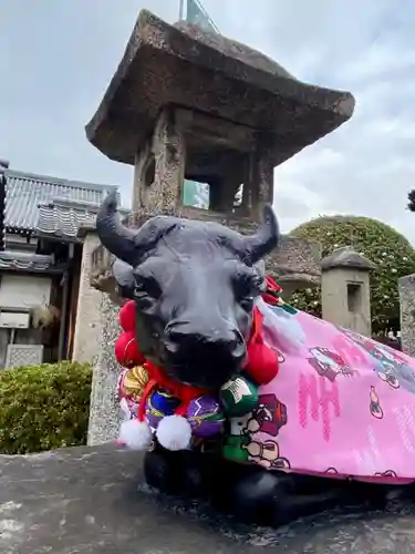 神牛石神社の像