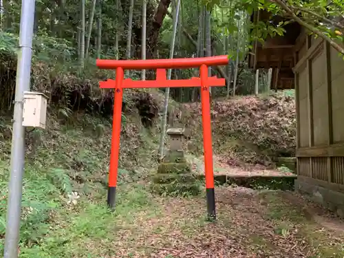 八坂山神社の鳥居