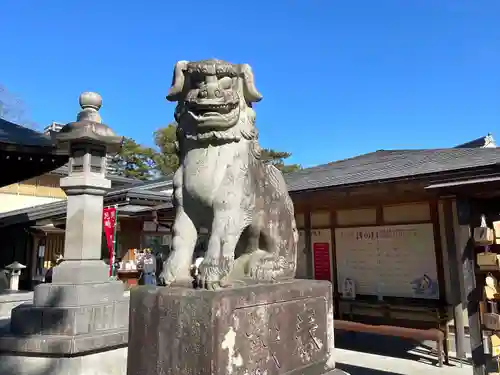 龍城神社の狛犬