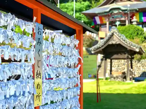 埼玉厄除け開運大師・龍泉寺（切り絵御朱印発祥の寺）のおみくじ