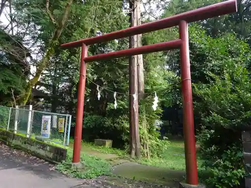 江川天神社の鳥居