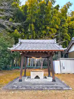 立野天神社（浅野）の手水舎