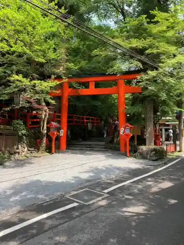 貴船神社の鳥居