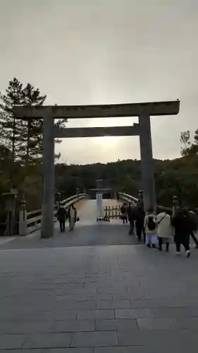 伊勢神宮内宮（皇大神宮）の鳥居