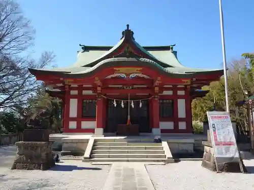 諏訪神社の本殿・本堂