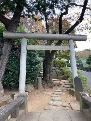 富士淺間神社の鳥居