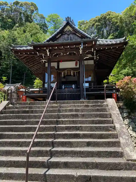 八幡宮(吉利倶八幡宮・勧修寺八幡宮)の本殿・本堂